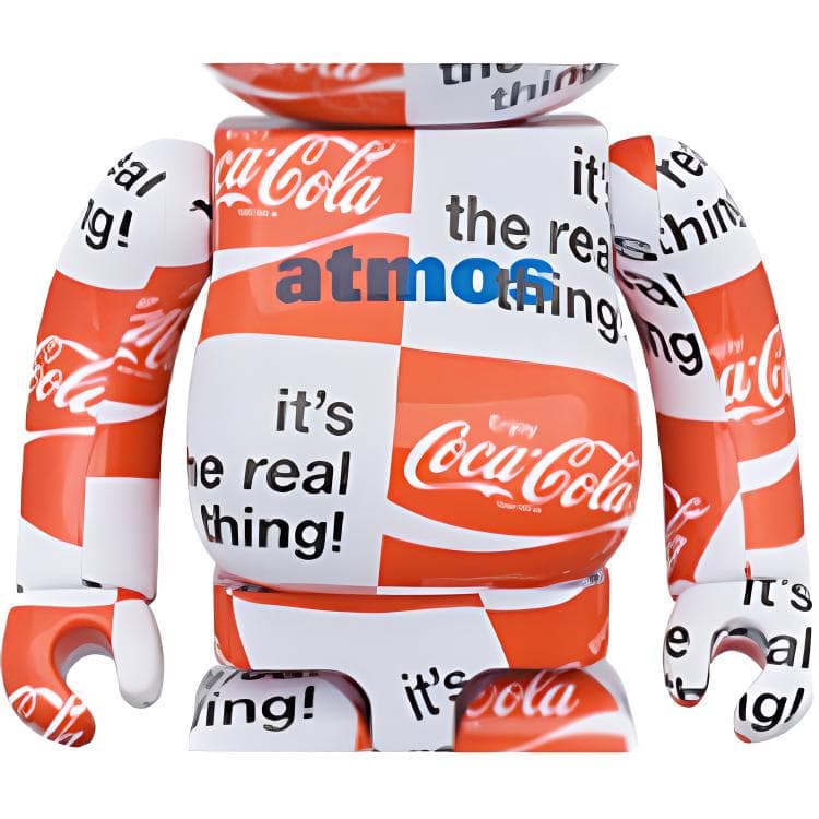 Фигурка BE@RBRICK x Coca-Cola x atmos Checkerboard - изображение 3