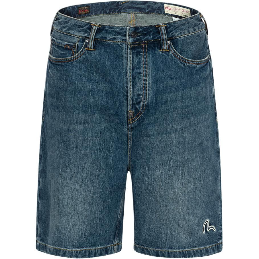 Джинсовые шорты EVISU SS24 - изображение 2