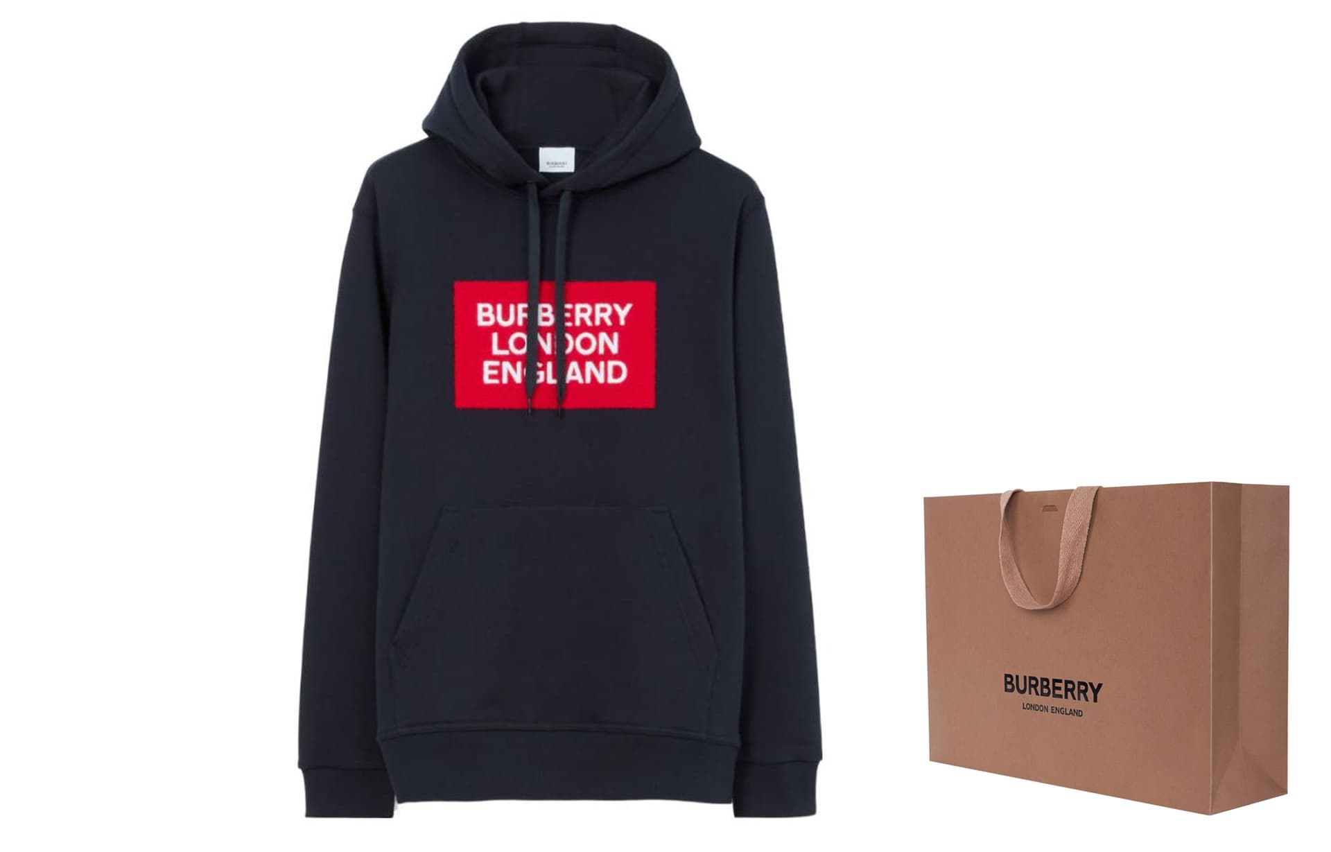 Худи Burberry FW22 Logo - изображение 2