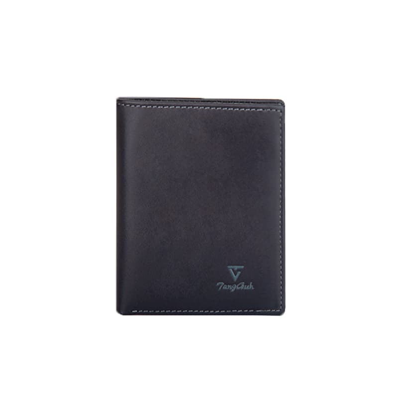 Кошелек TangGuh Black Leather Wallet - изображение 4