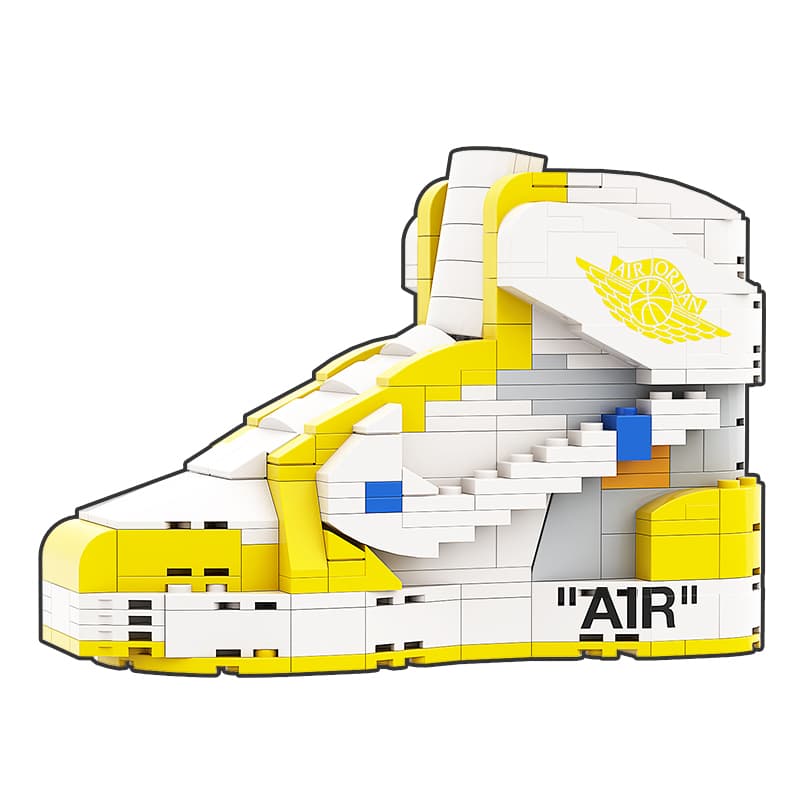 AJ1 OW CANARY YELLOW 15.2*6.5*11.2cm - изображение 2