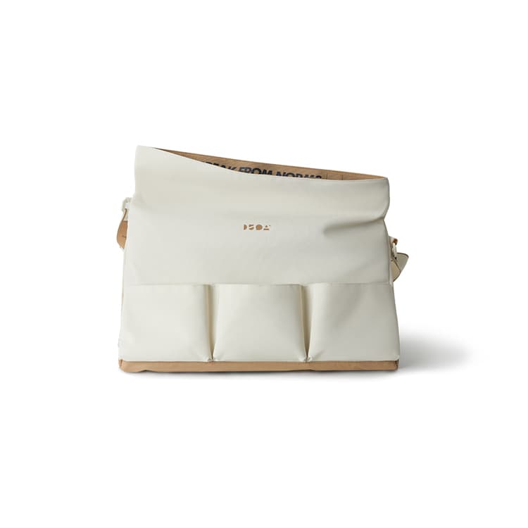 Спортивная сумка Lingwu Gym Bag White/Khaki - изображение 3