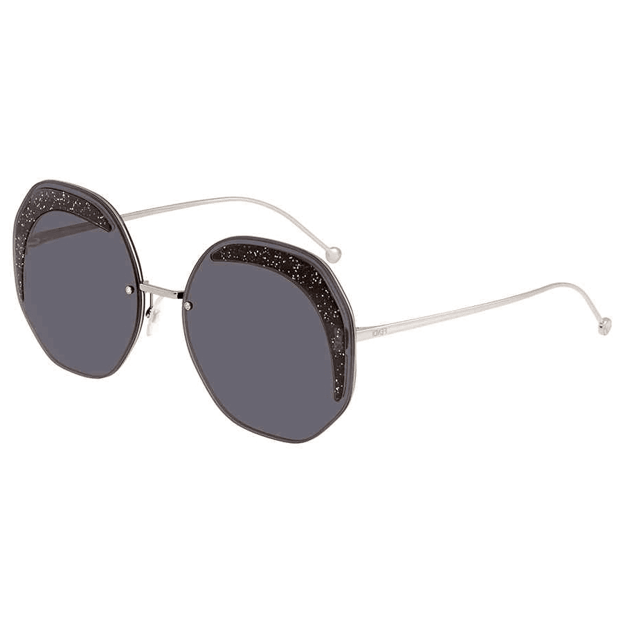 Солнцезащитные очки Fendi Round Metal Sunglasses Silver - изображение 1