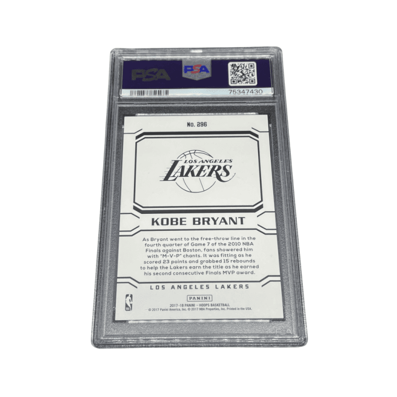 PANINI 2017-18 Hoops 2010 199 PSA9 - изображение 2