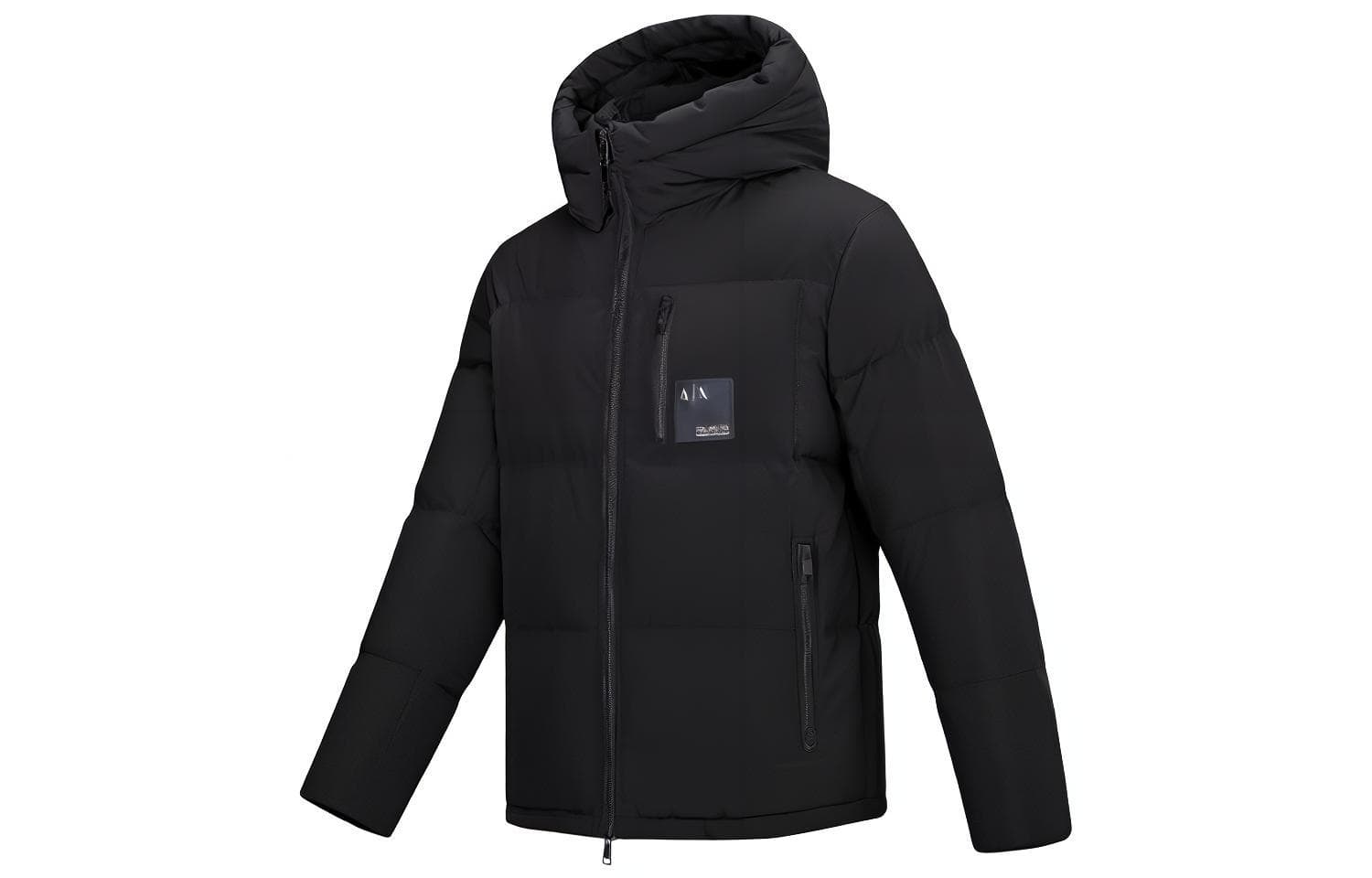 Зимняя куртка Armani Exchange Down Jacket Black — фото 3