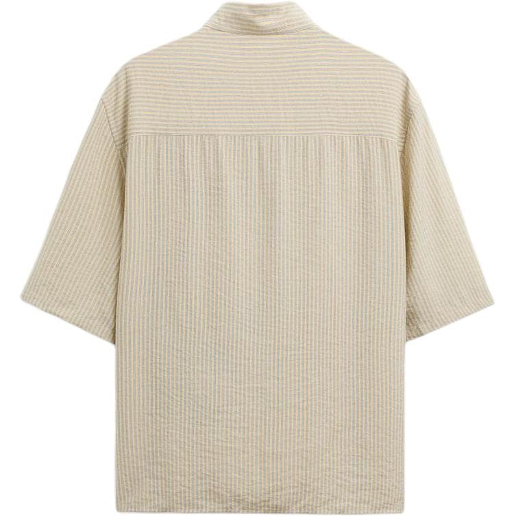 Рубашка ZARA Loose Colorblock Print Shirt - изображение 2