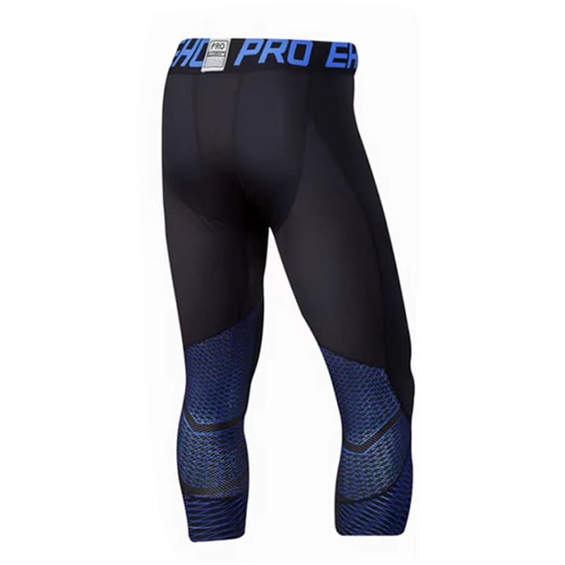 Тренировочные штаны BKCXZICE Training Shorts Blue Silver - изображение 2