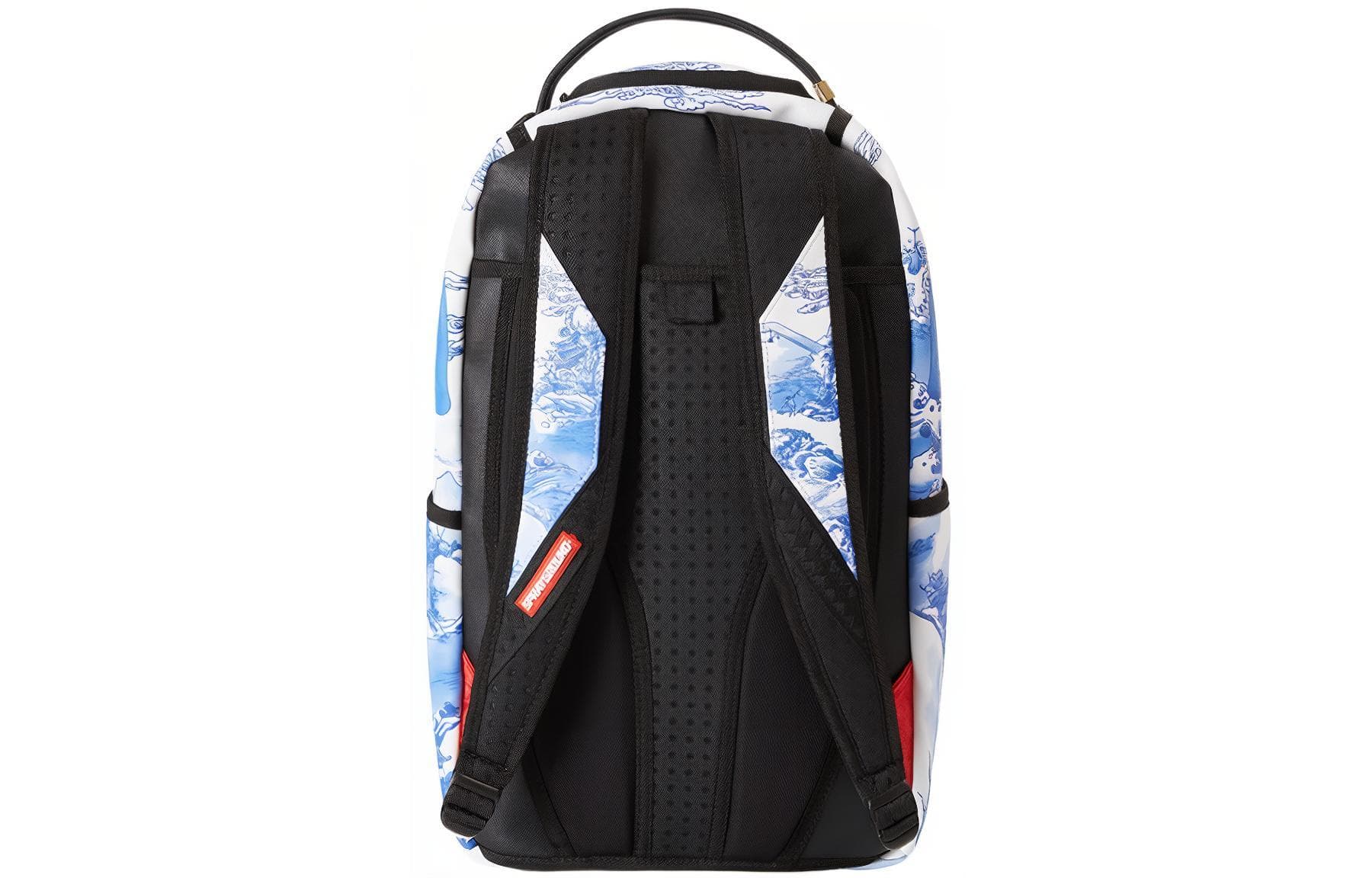 Рюкзак SPRAYGROUND x MET Museum Shark Logo Blue White Backpack - изображение 4