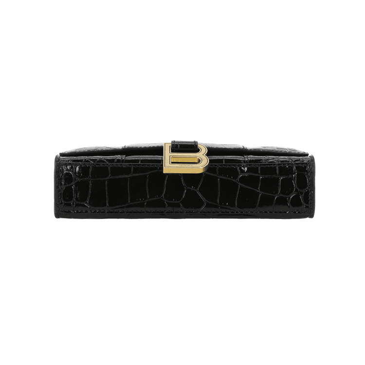 Мини-сумка Balenciaga Hourglass Mini Black - изображение 7