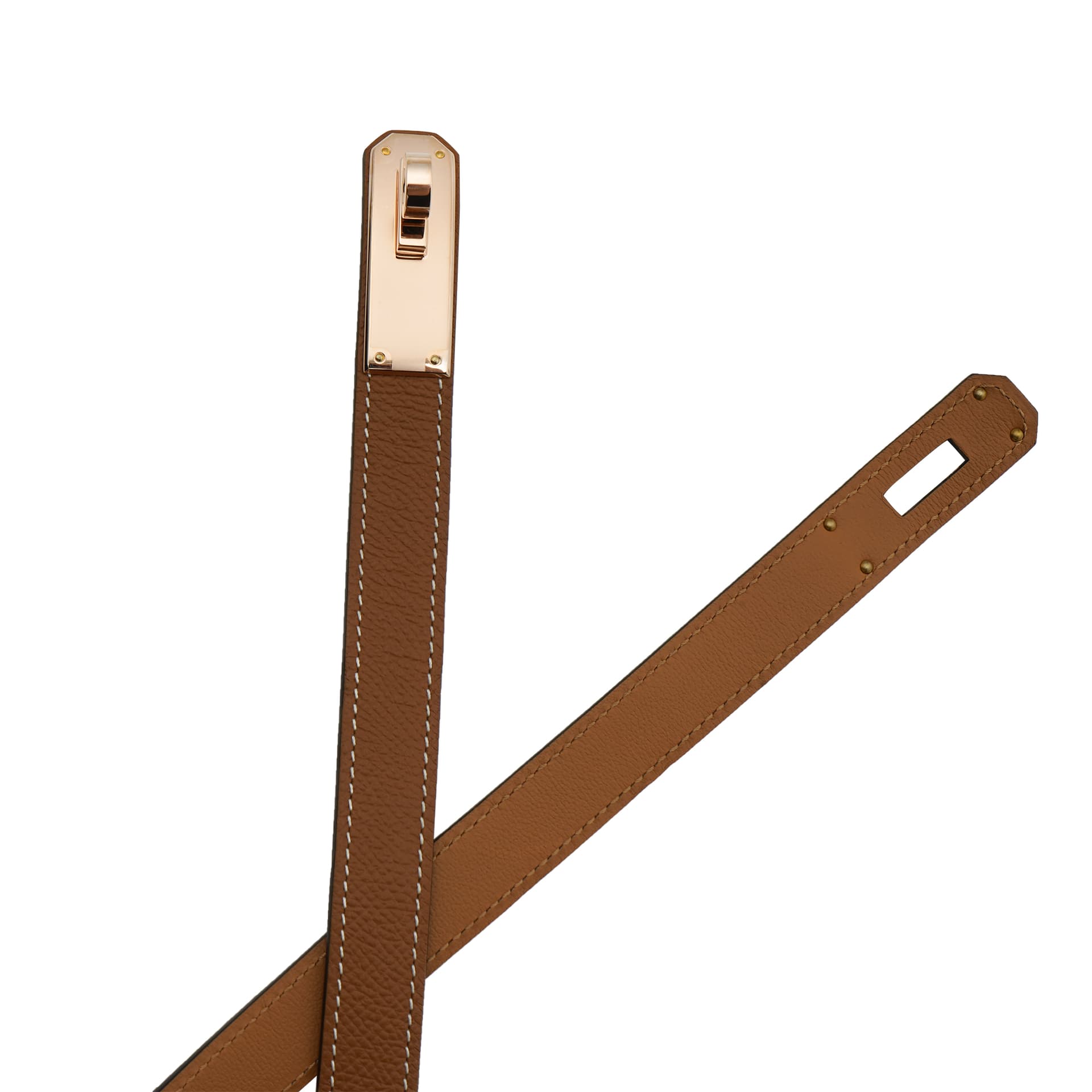 Ремень Hermes Kelly Belt Brown - изображение 4