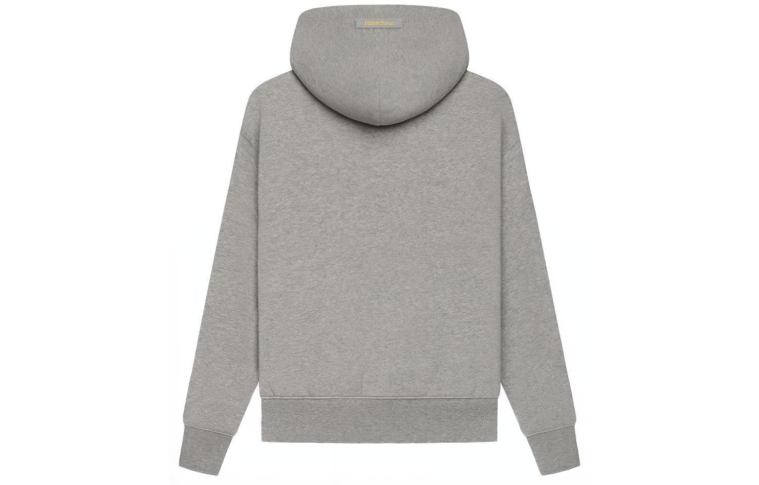 Fear of God Essentials SS21 Kids Pull-Over Hoodie Dark Heather Oatmeal Logo - изображение 2