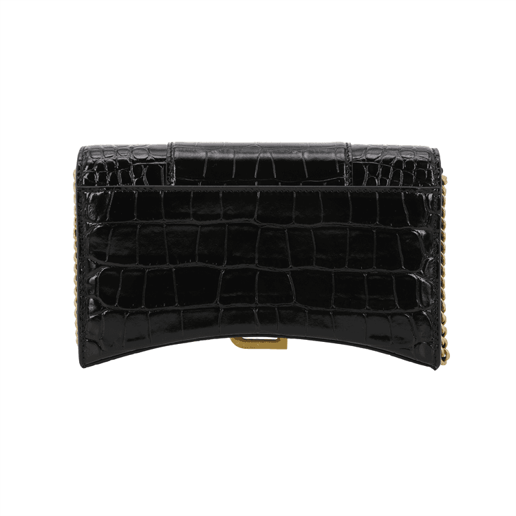 Мини-сумка Balenciaga Hourglass Mini Black - изображение 6