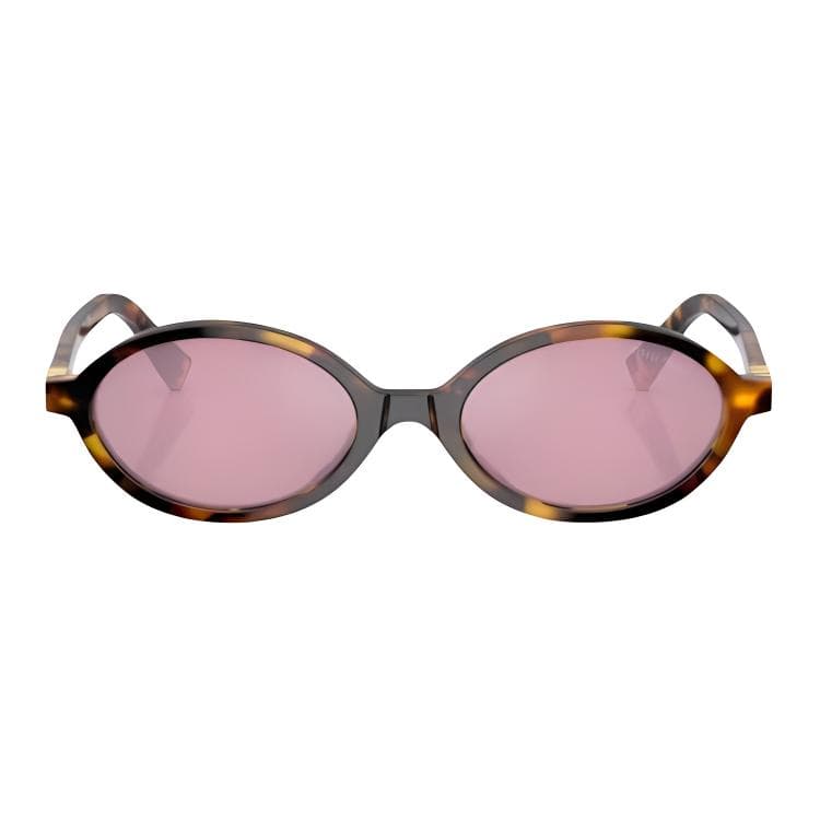Солнцезащитные очки Miu Miu Tortoiseshell Oval Sunglasses - изображение 2