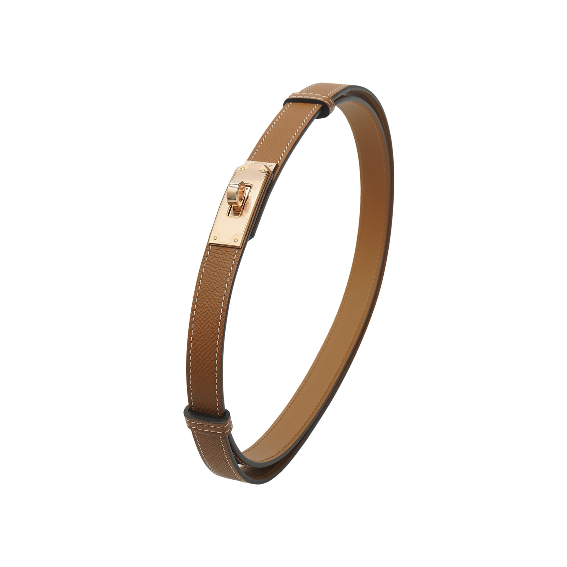 Ремень Hermes Kelly Belt Brown - изображение 3