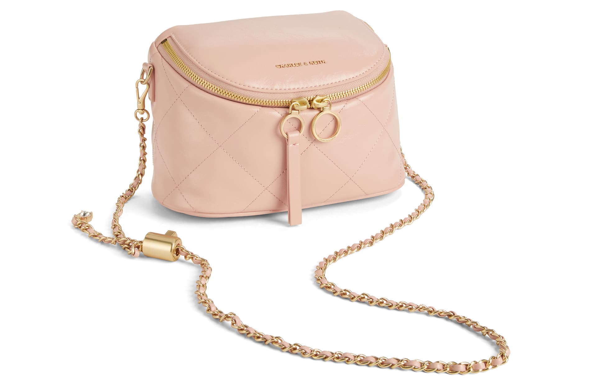Сумка через плечо CHARLESKEITH ck BlackCreamPink - изображение 3