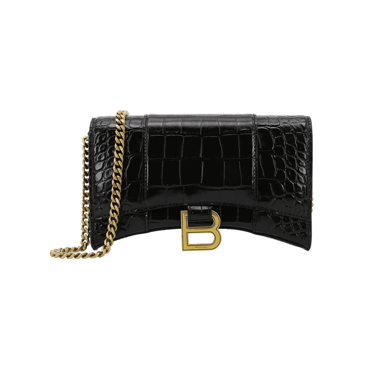 Мини-сумка Balenciaga Hourglass Mini Black - изображение 2