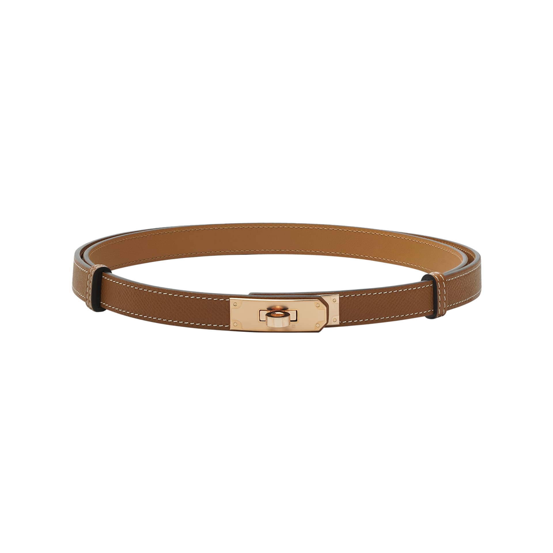 Ремень Hermes Kelly Belt Brown - изображение 2