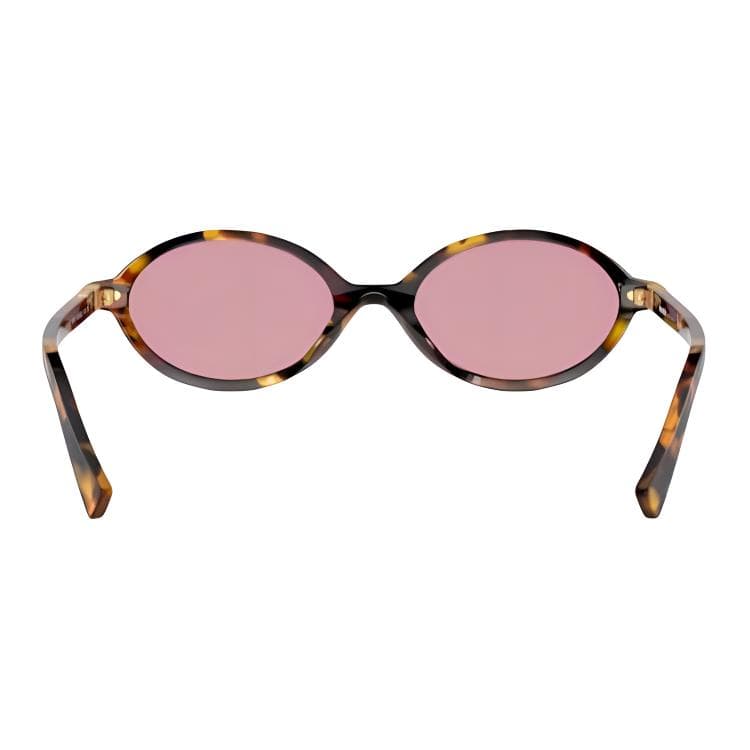 Солнцезащитные очки Miu Miu Tortoiseshell Oval Sunglasses - изображение 4