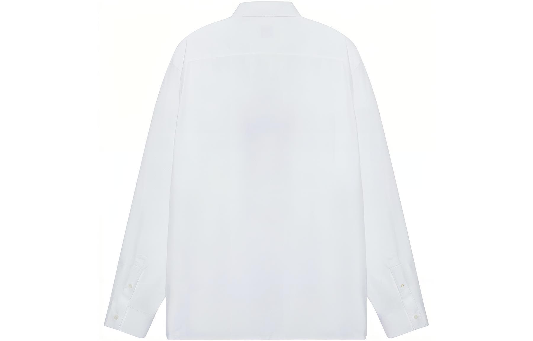 Кофта Burberry Logo Long Sleeve Shirt White - изображение 2
