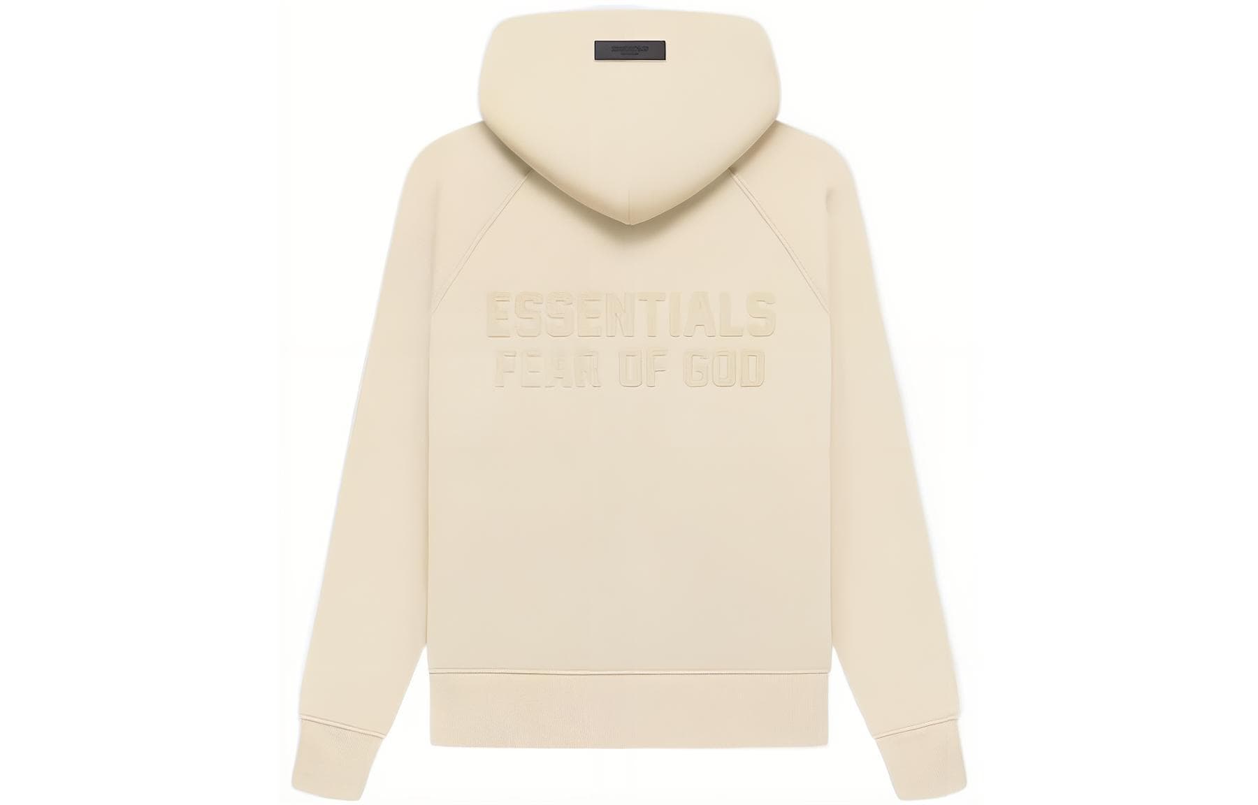 Fear of God Essentials FW22 Kids Fullzip Hoodie Egg shell - изображение 2