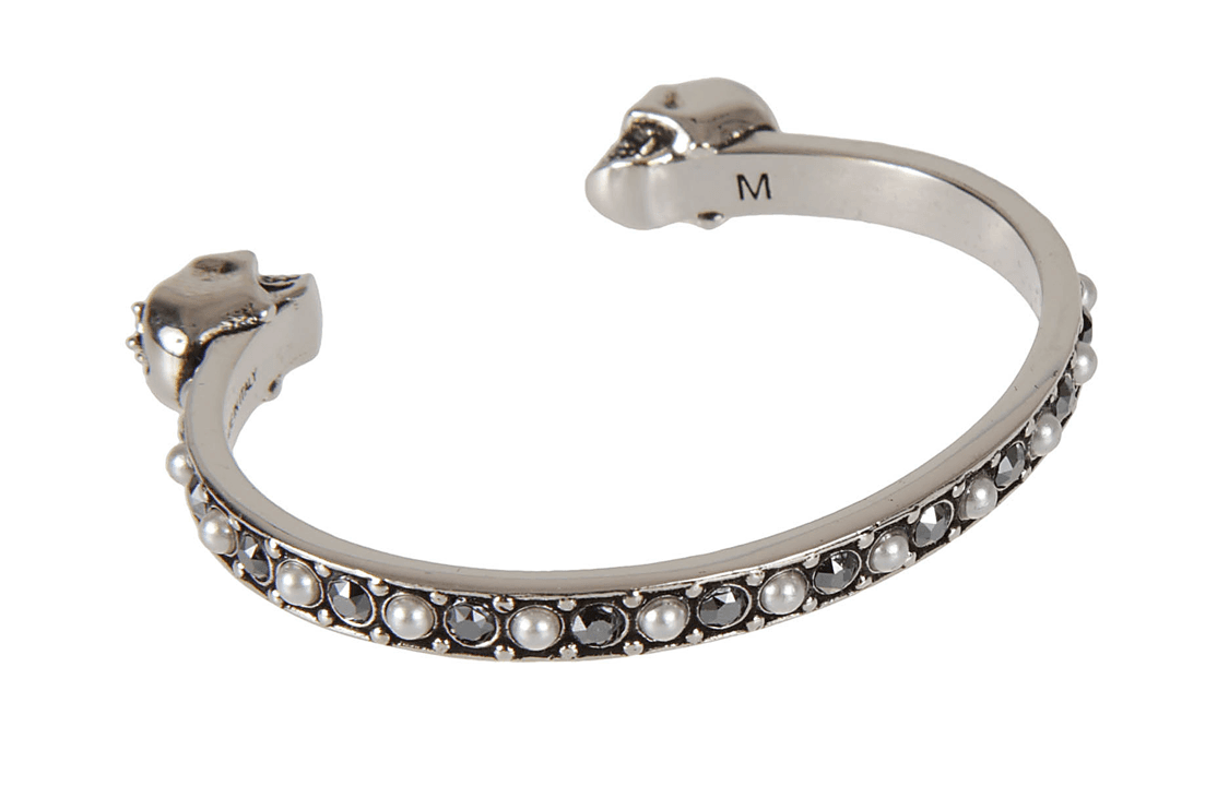 Браслет Alexander McQueen Twin Skull Bracelet - изображение 2