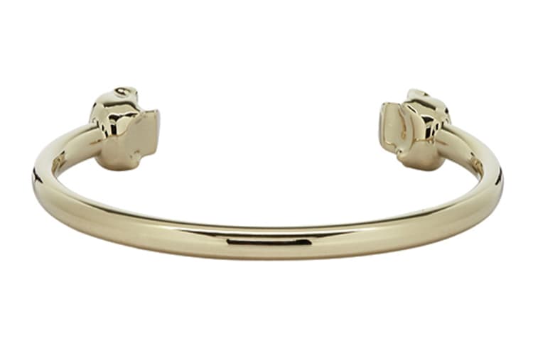 Браслет Alexander McQueen Skull Cuff Gold - изображение 4