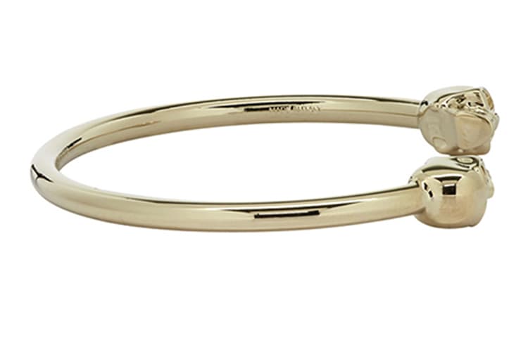 Браслет Alexander McQueen Skull Cuff Gold - изображение 3