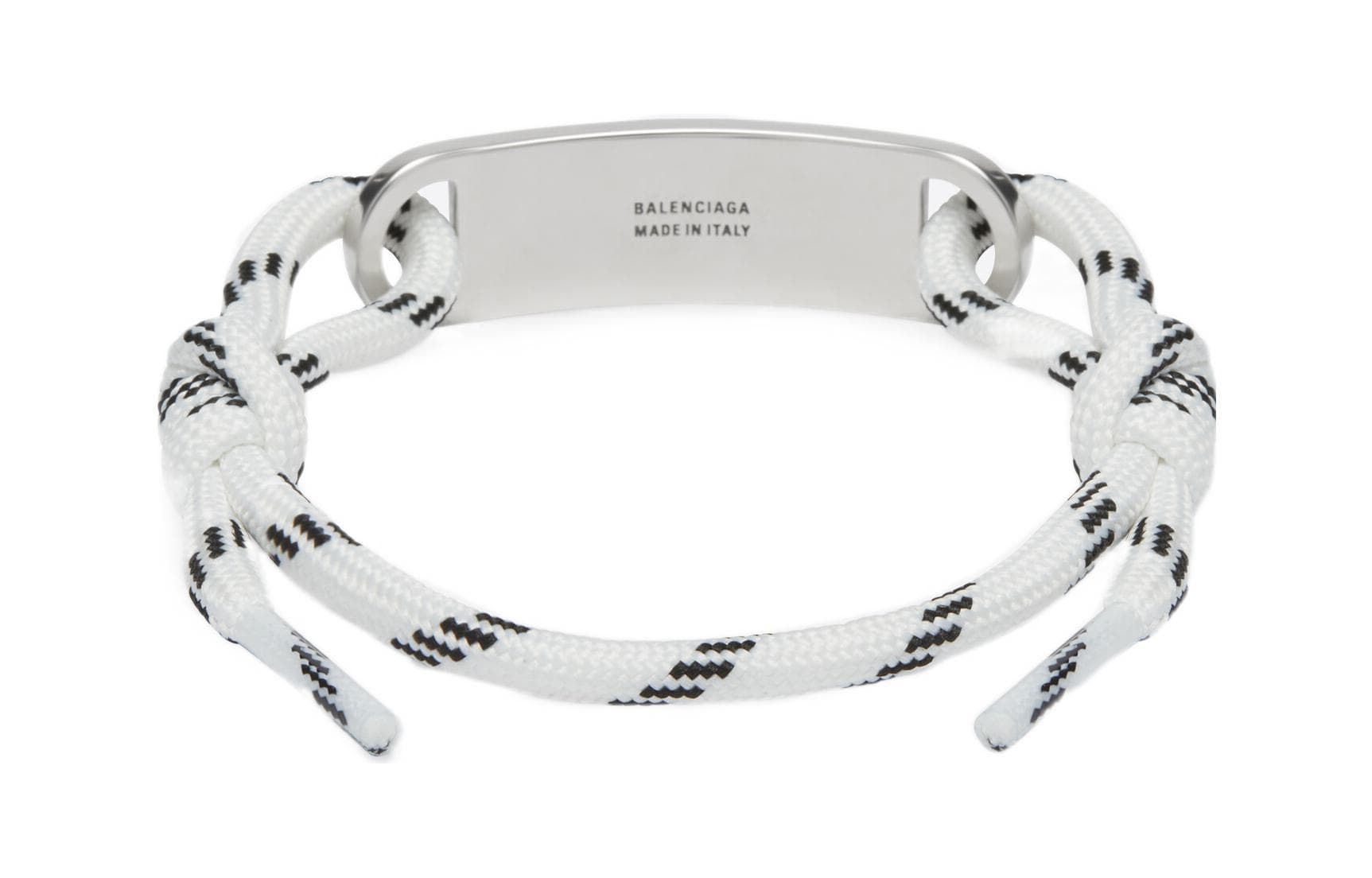 Браслет Balenciaga PLATE Logo - изображение 2