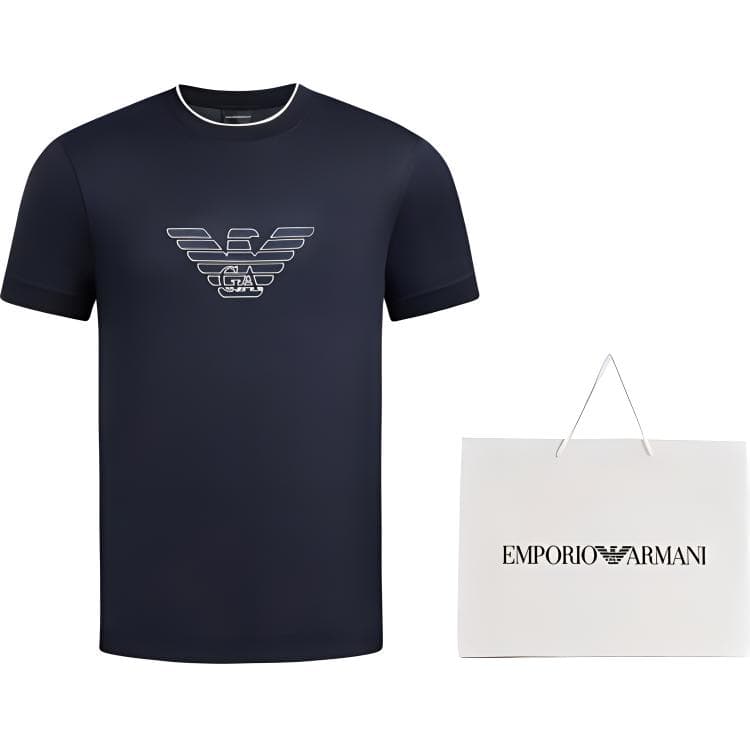 Футболка EMPORIO ARMANI SS24 LogoT - изображение 4