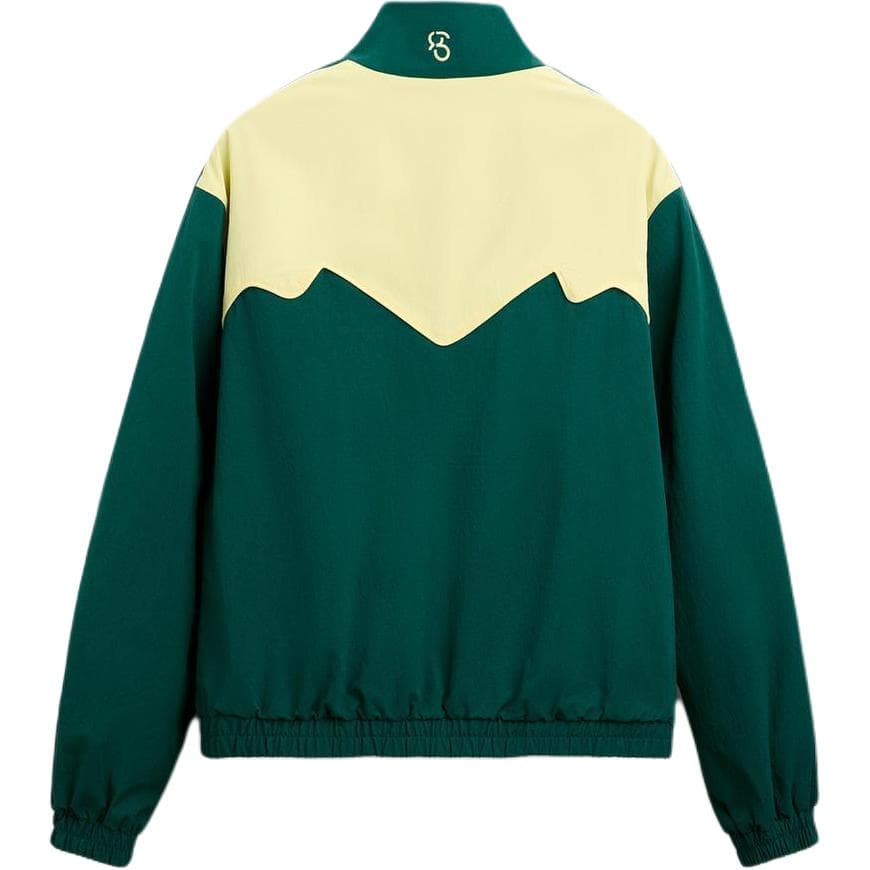 Куртка ZARA Casual Stand Collar Jacket Green - изображение 2