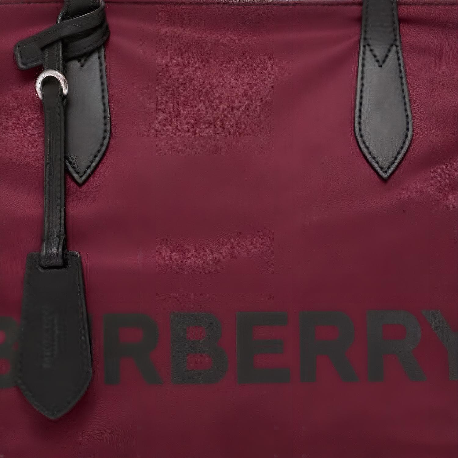 Мини-сумка Burberry Recycled Nylon Tote Bag Red - изображение 2