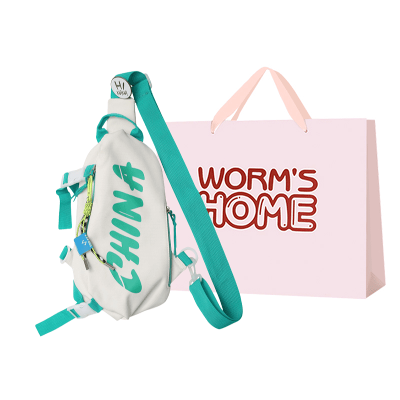 Нагрудная сумка WORM'S HOME ins - изображение 1
