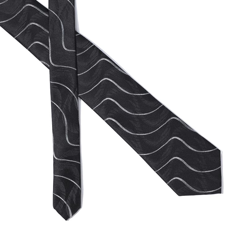 Галстук WILLIAM MILTON Striped Silk Tie - изображение 5