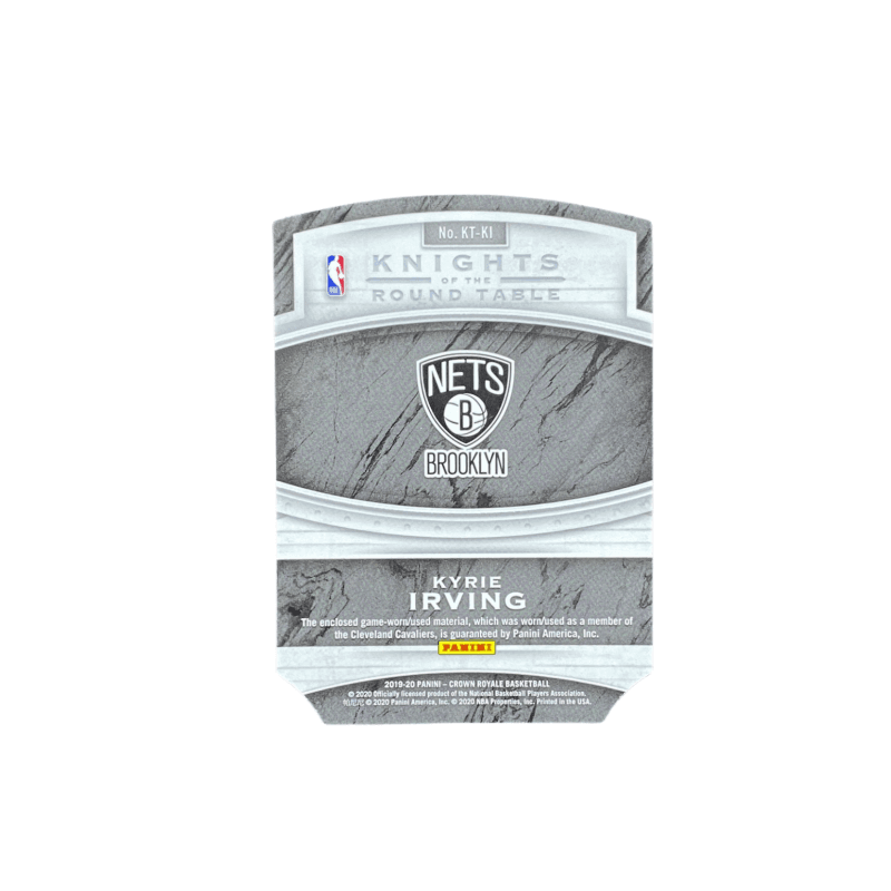 Коллекционные карточки PANINI 2019 20 Crown Nets Irving Материал Игрок Карта Коллекция Карт Спортивные Карты 1 шт - изображение 2
