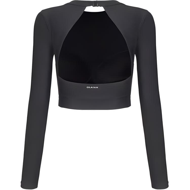 DECATHLON Двухкомпонентный купальник женский черный - изображение 2