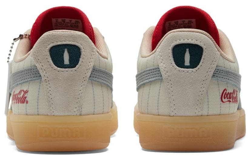 Кроссовки PUMA x Coca-Cola Suede White Grey - изображение 5