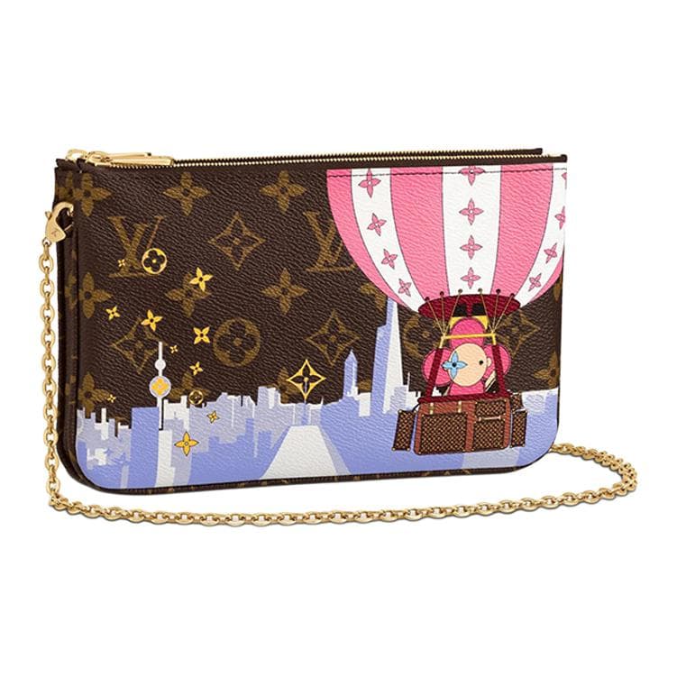 Мини-сумка Louis Vuitton Pochette Double Zip - изображение 1