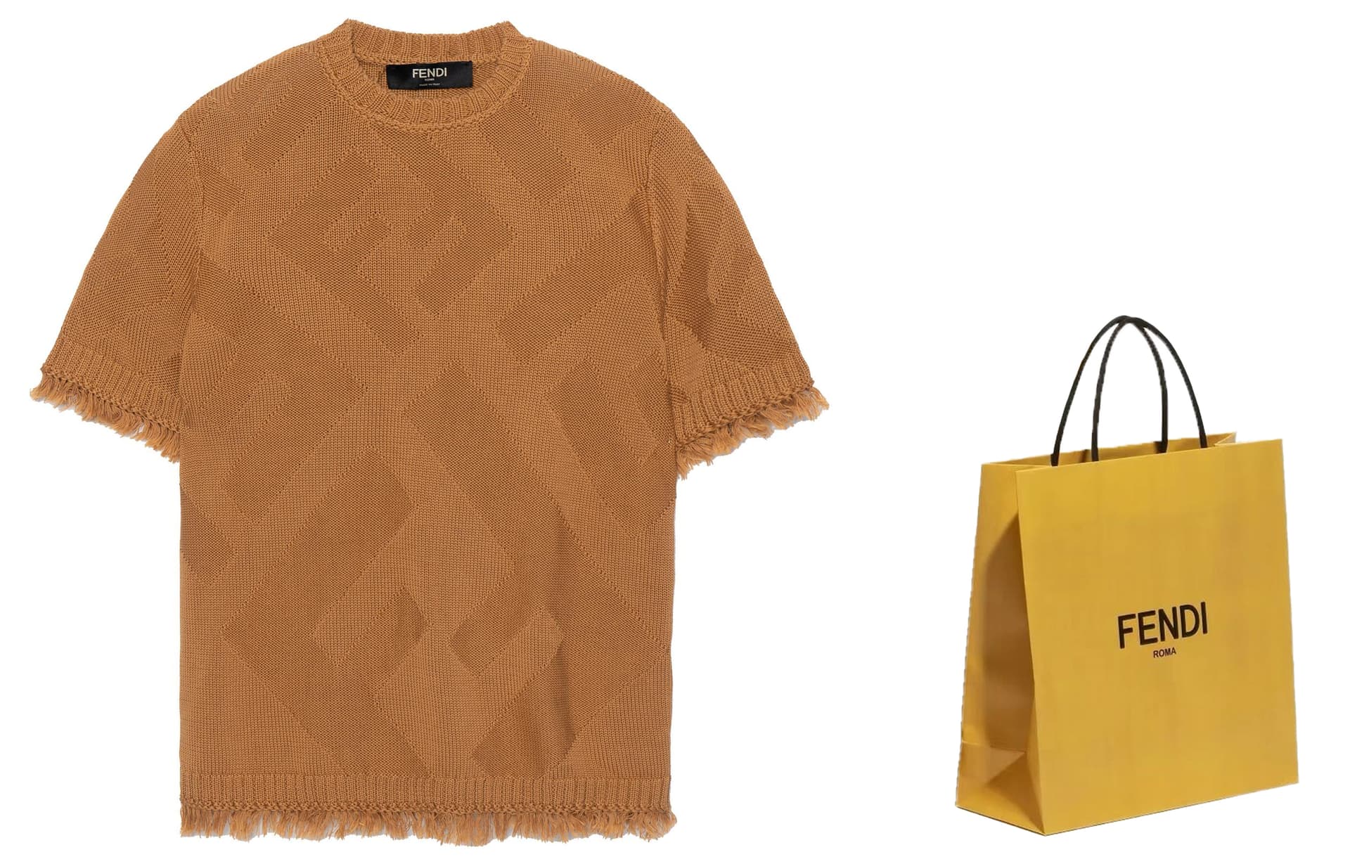 Кофта FENDI SS23 Logo - изображение 3