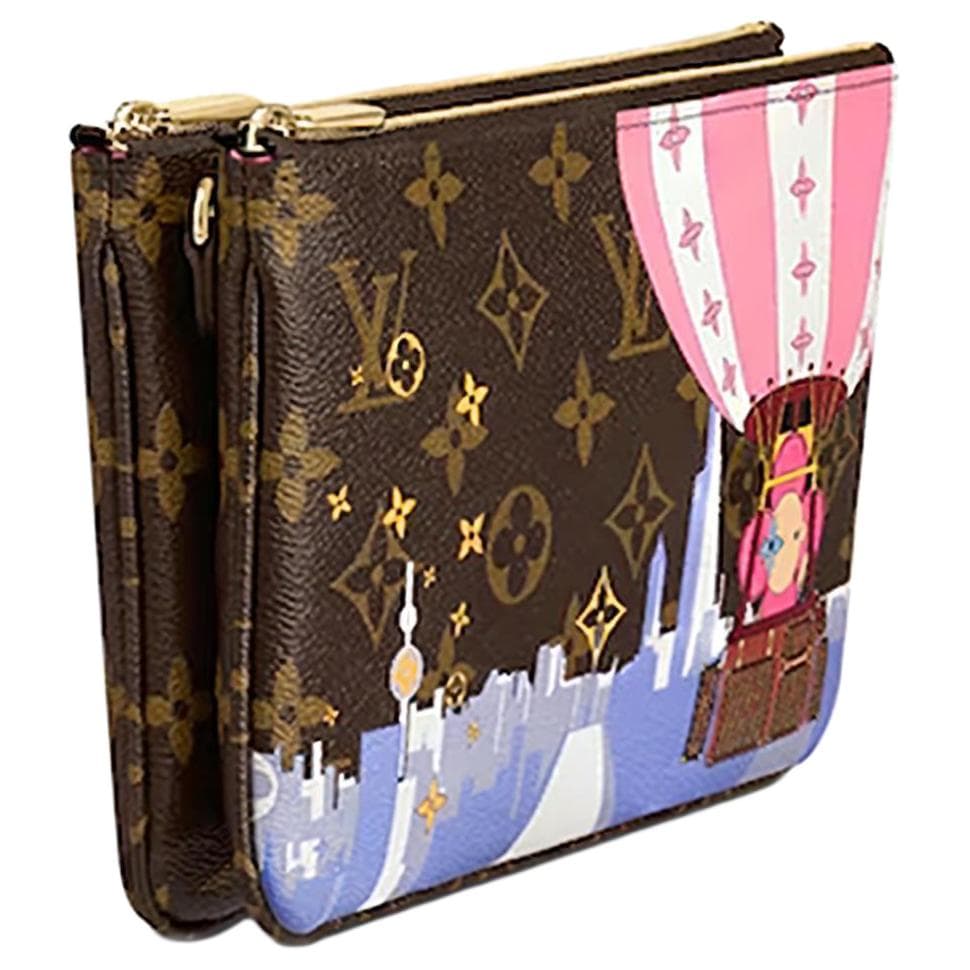 Мини-сумка Louis Vuitton Pochette Double Zip - изображение 2
