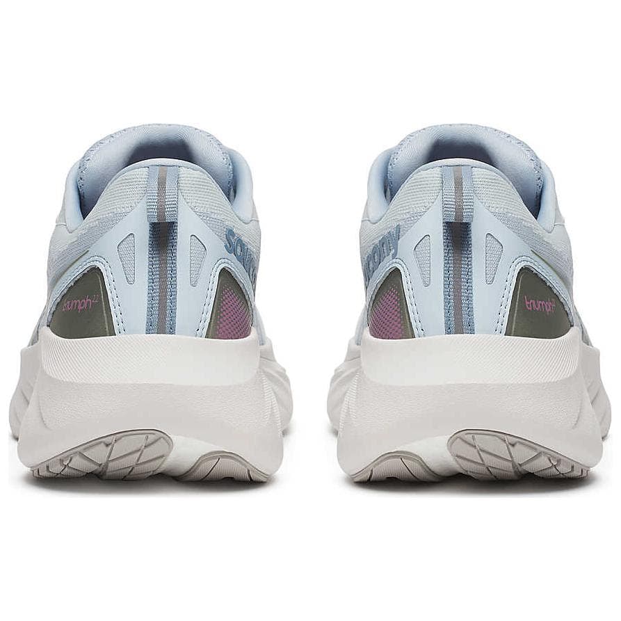 Кроссовки для бега Saucony TRIUMPH Victory 22 Амортизация Баланс Низкий Верх Тренировочная Обувь для Беговых Дистанций Женская Синяя Белая - изображение 5