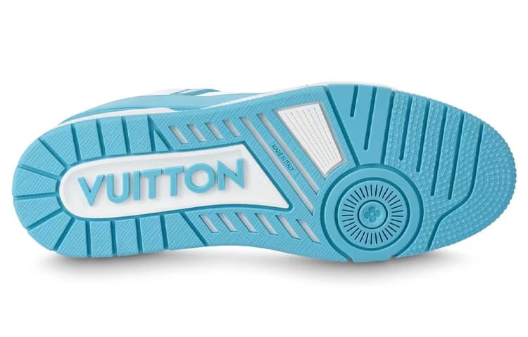 Кроссовки LOUIS VUITTON Trainer Sky Blue - изображение 5
