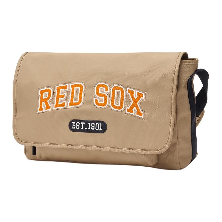 Сумка через плечо MLB Basic Boston Red Sox Нейлоновая сумка через плечо унисекс темно-бежевый - изображение 3