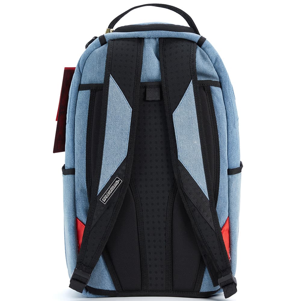 Рюкзак SPRAYGROUND Хлопковый рюкзак унисекс джинсовый синий - изображение 5