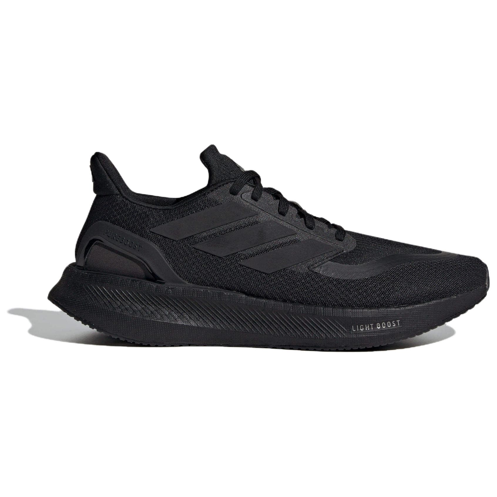 Кроссовки для бега Adidas PUREBOOST 5 Low Топ Повседневные кроссовки для бега Унисекс Черный - изображение 2