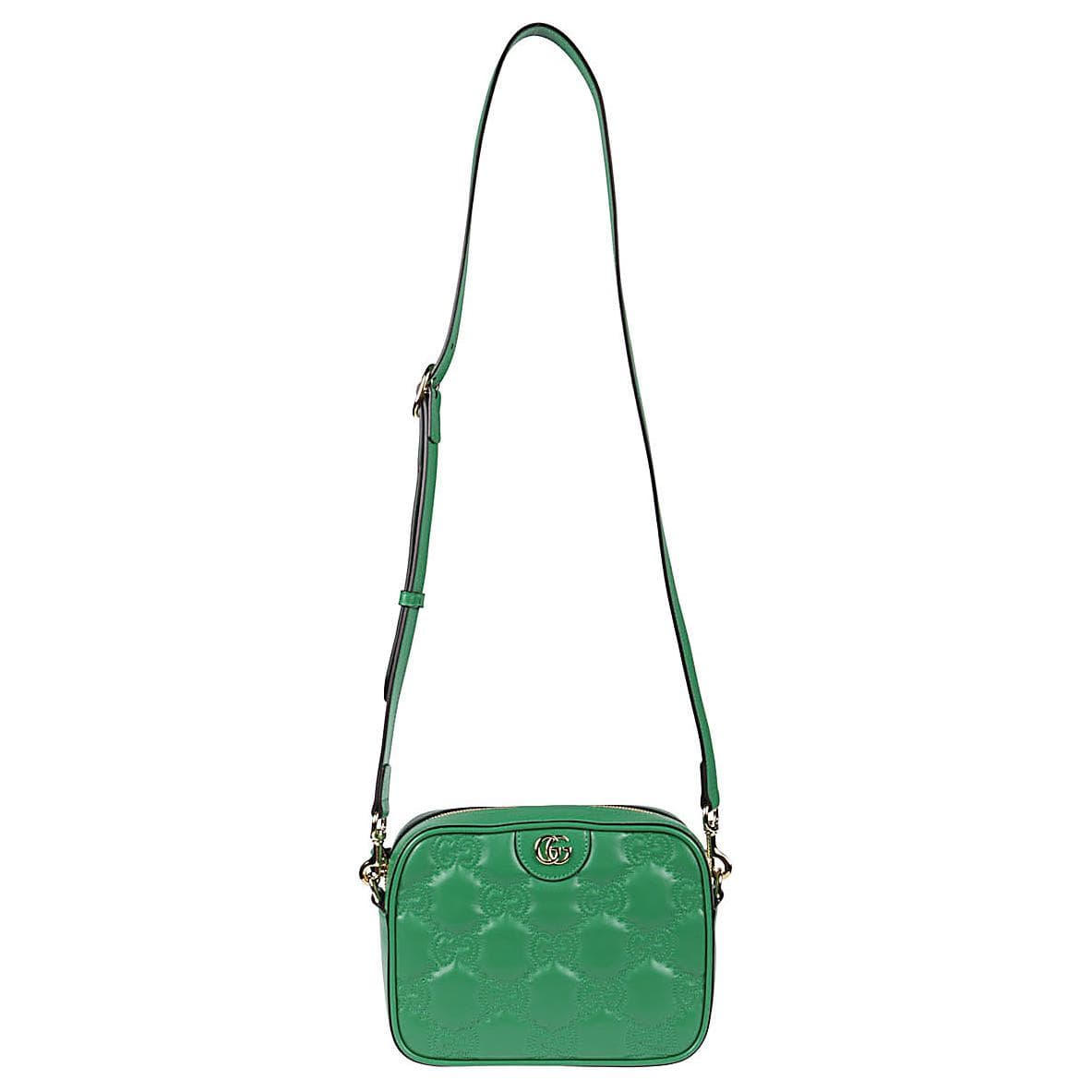 Сумка через плечо Gucci GG Matelassé Small Camera Bag - изображение 2