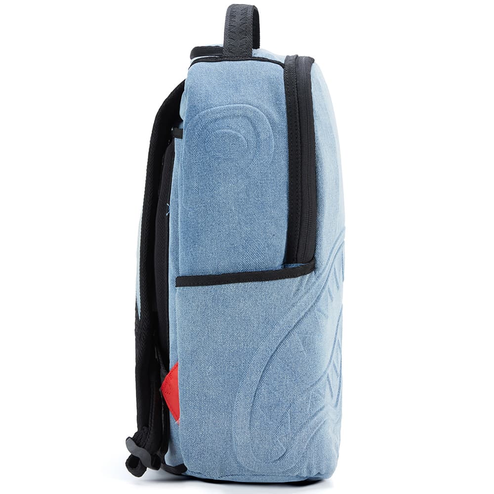 Рюкзак SPRAYGROUND Хлопковый рюкзак унисекс джинсовый синий - изображение 4