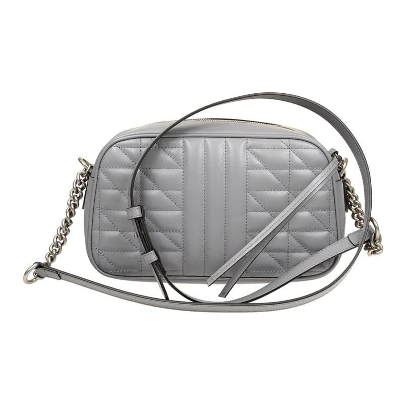Сумка через плечо Gucci GG Marmont Camera Bag Grey - изображение 3
