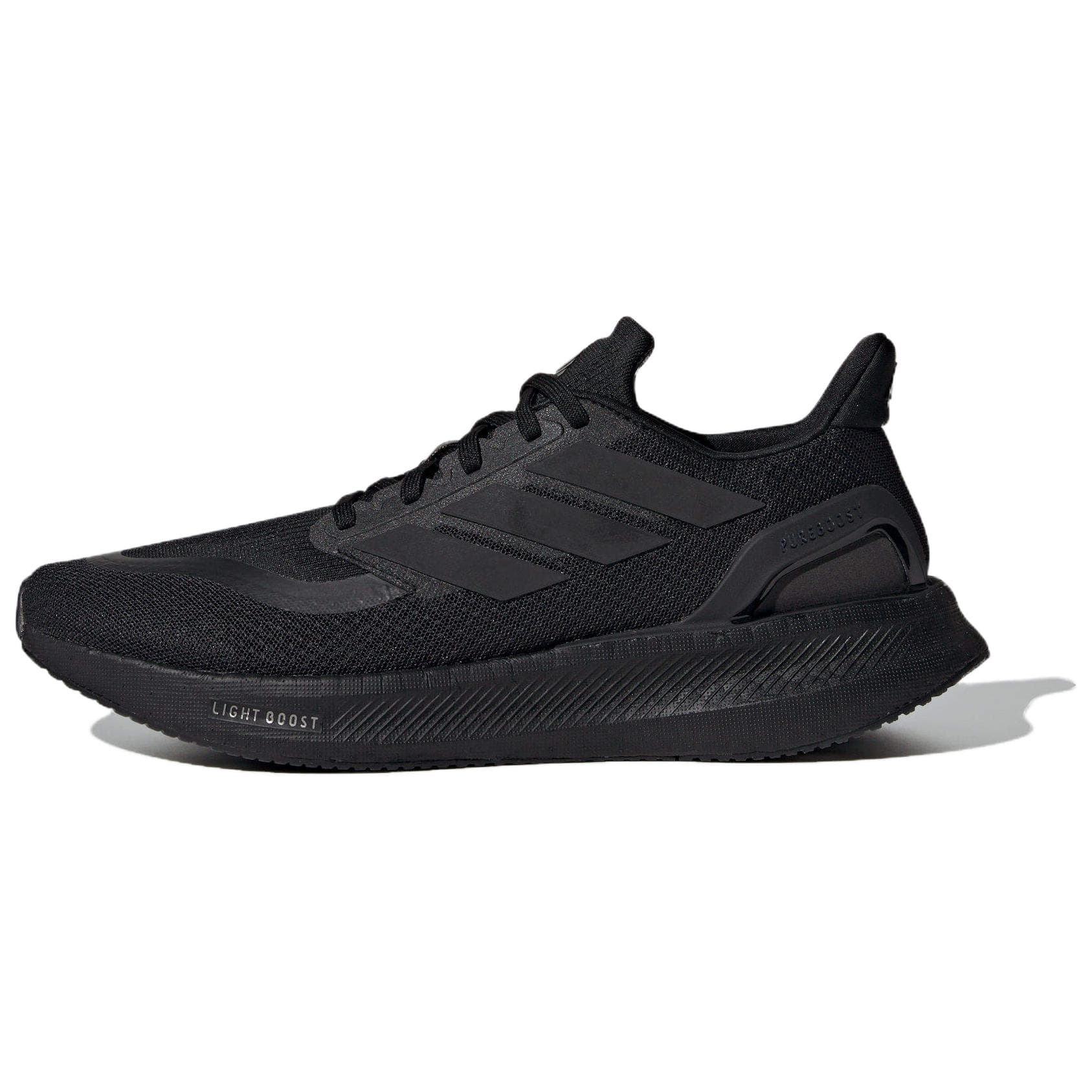 Кроссовки для бега Adidas PUREBOOST 5 Low Топ Повседневные кроссовки для бега Унисекс Черный - изображение 1