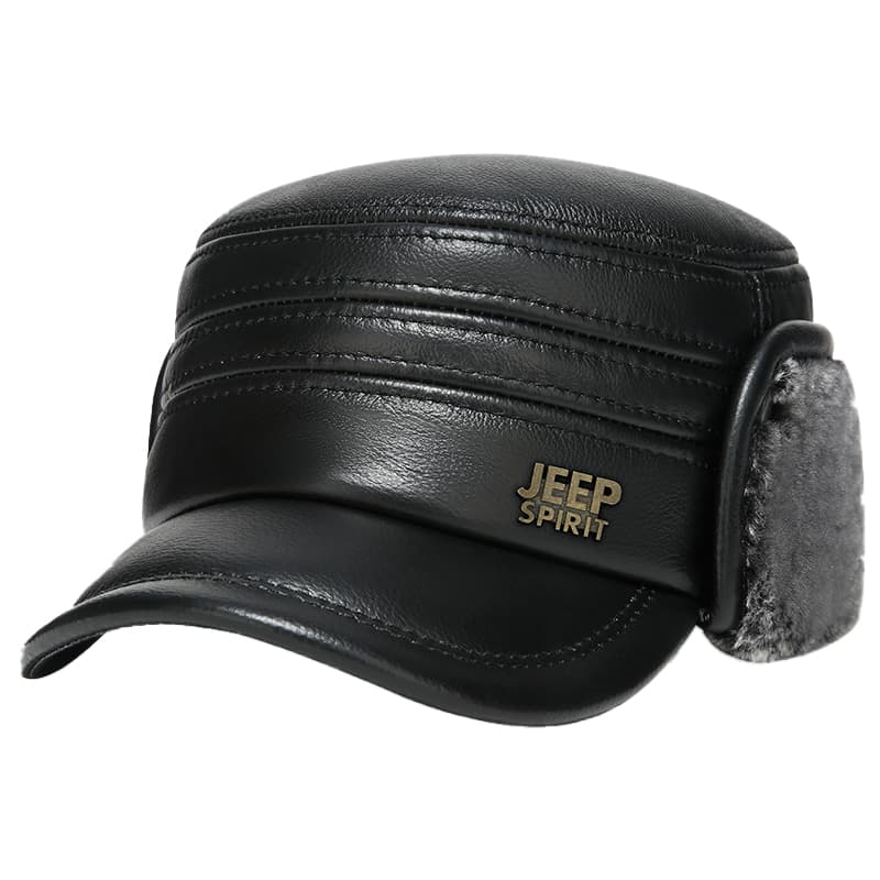 JEEP SPIRIT Шапка из коровьей кожи унисекс - изображение 1