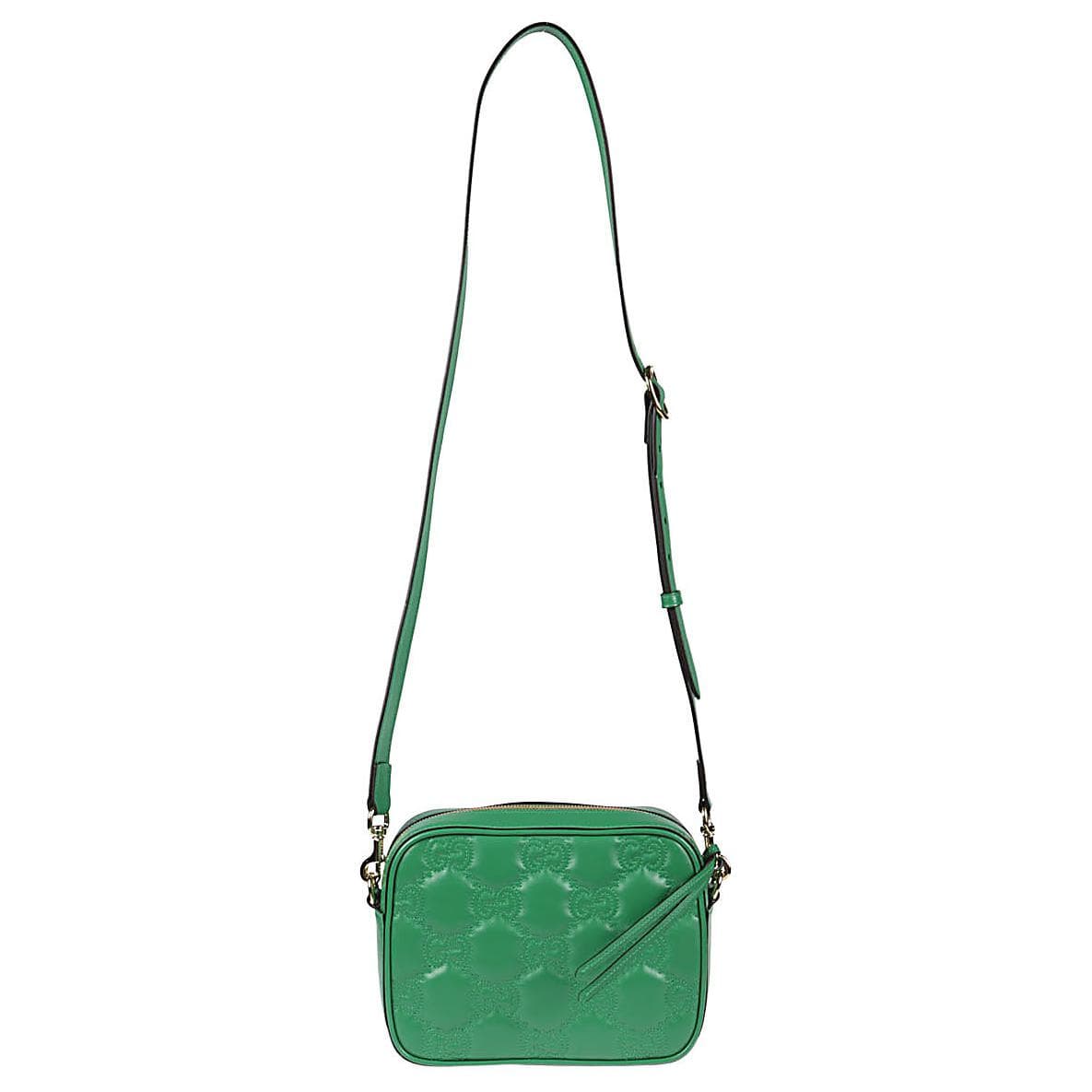Сумка через плечо Gucci GG Matelassé Small Camera Bag - изображение 4